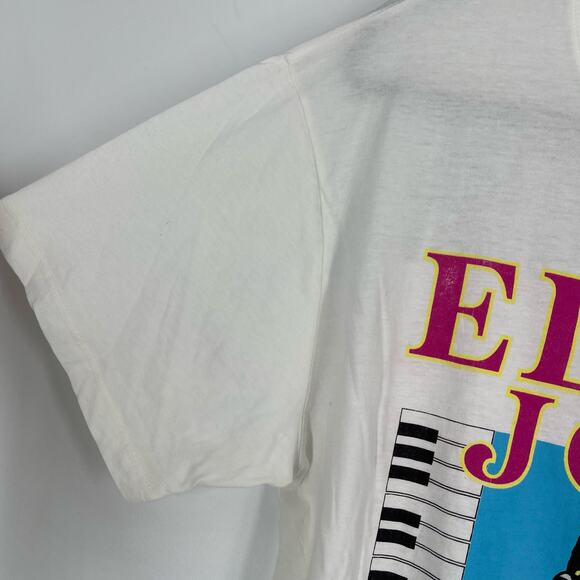 Daydreamer Elton John Live In Concert '92 Boyfriend Tee Medium - Picture 5 of 9